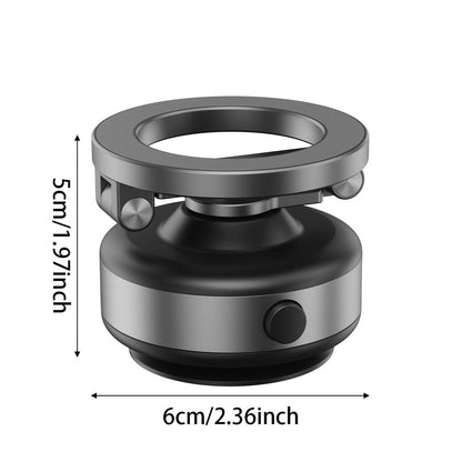 MagnetMount™ – Mörkgrå Bilhållare med 360° Rotation