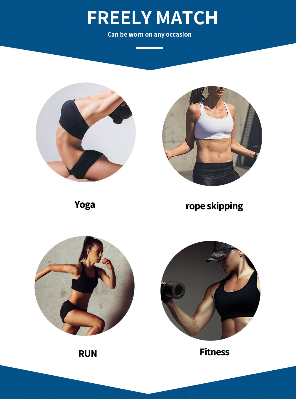 Sömlös sport-bh plus size – andningsbar med push-up & uttagbara inlägg