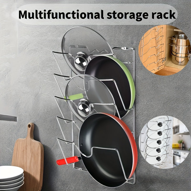 LockStäll™ – Väggmonterad Kastrullocksförvaring