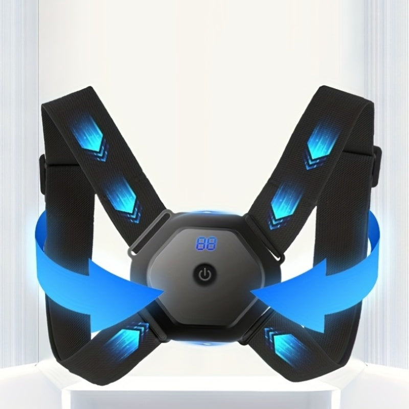 VibreraRakt™ – Hållningsväst med Varningssensor & LCD-skärm