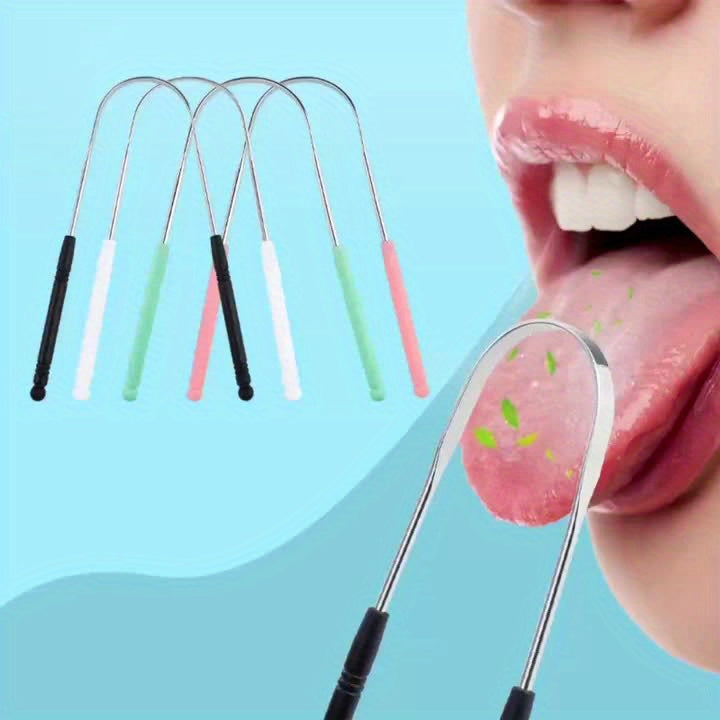 Tongue Scraper™ – Ruostumattomasta teräksestä valmistettu kielikaavin raikkaaseen hengitykseen