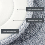 MoppDuk – Tvättbar refillduk för fyrkantig golvmopp