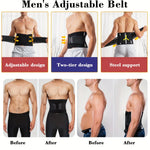 TräningsBälte™ – Mag- och Svettabsorberande Bälte för Män