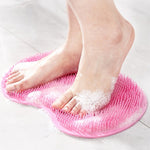 Multifunktionell Badborste med Fotmatta – Massage