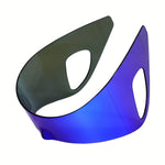 Y2K futuristiska glasögon – oversized skölddesign