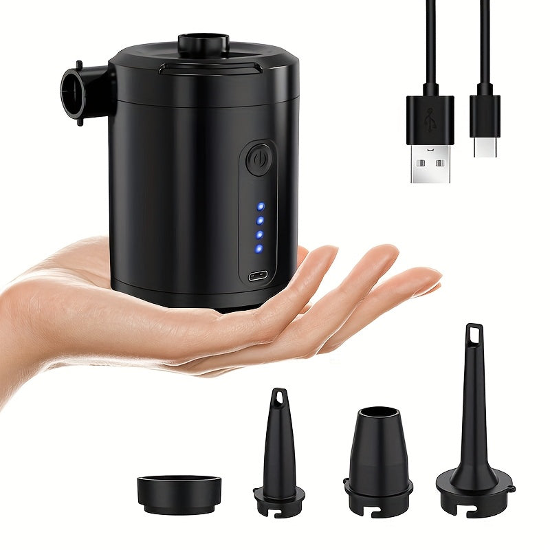 Outdoor wireless electric inflatable portable camping inflatable sofa tent swimming ring air pump inflatable mattress