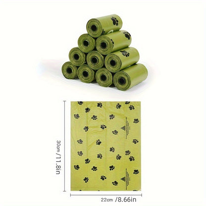 540/210-pack Hundbajspåsar med Söt Tassdesign