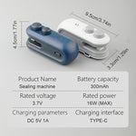 Portabel Påsförslutare – USB-Laddad Miniförslutare med Magnet