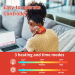 SmartNacke™ – Nackstöd med Värme, Massage & Timer (USB)