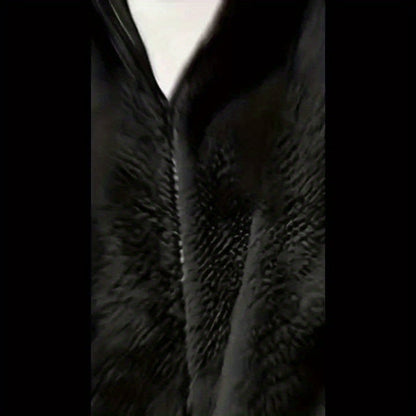 Herrjacka hoodie – fleecefodrad varm höst/vinter