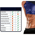 Svett T-shirt™ – Herr T-shirt med Fukttransporterande Material