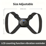 VibreraRakt™ – Hållningsväst med Varningssensor & LCD-skärm