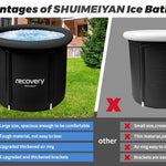 XL isbad tunna – portabel hopfällbar kallvattenbad för återhämtning