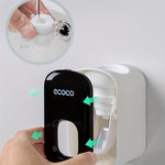 Automatisk Tandkrämspump & Tandkrämshållare