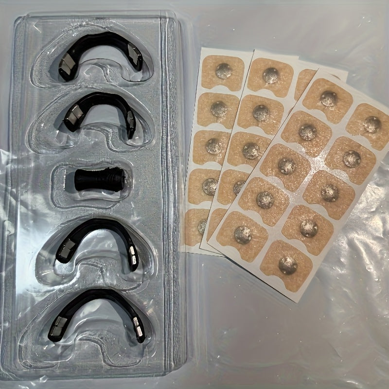 NäsclipsSet™ – Magnetiska Näsclips & Plåster för Sömn