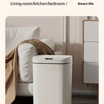 Smart Soptunna med Tyst Stängning – Luktfri & Batteridriven