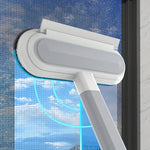 GlansBorsten™ – Professionell 2-i-1 Fönsterputs & Pälsborttagare med Skrapa och Rengöringsborste