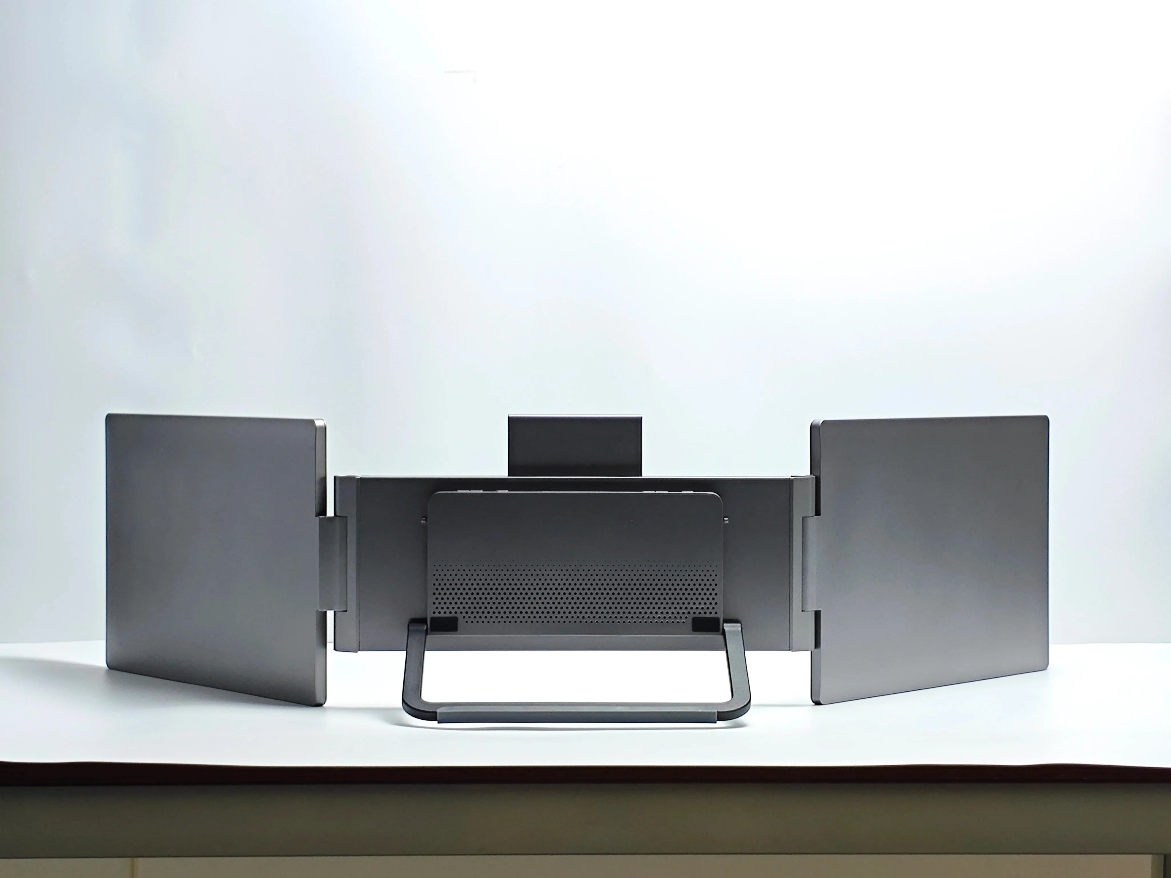 Portable Dubbel Laptop Skärm