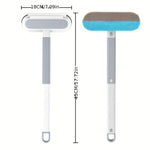 GlansBorsten™ – Professionell 2-i-1 Fönsterputs & Pälsborttagare med Skrapa och Rengöringsborste