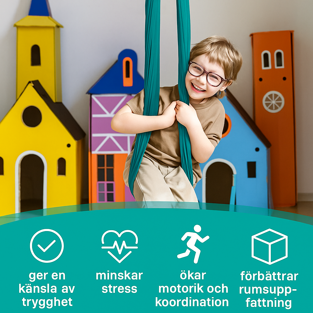 Flyt Free - Sensorisk hengende huske for barn 