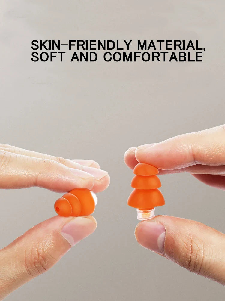 Sovproppar silikon – öronproppar mot snarkning & buller