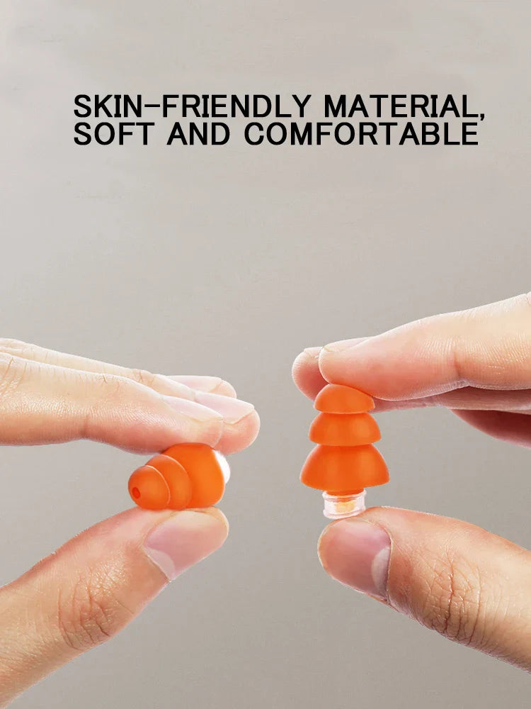 Sovproppar silikon – öronproppar mot snarkning & buller