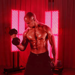 LED ljuspanel dual chip – rött & infrarött ljus för ansikte & kropp