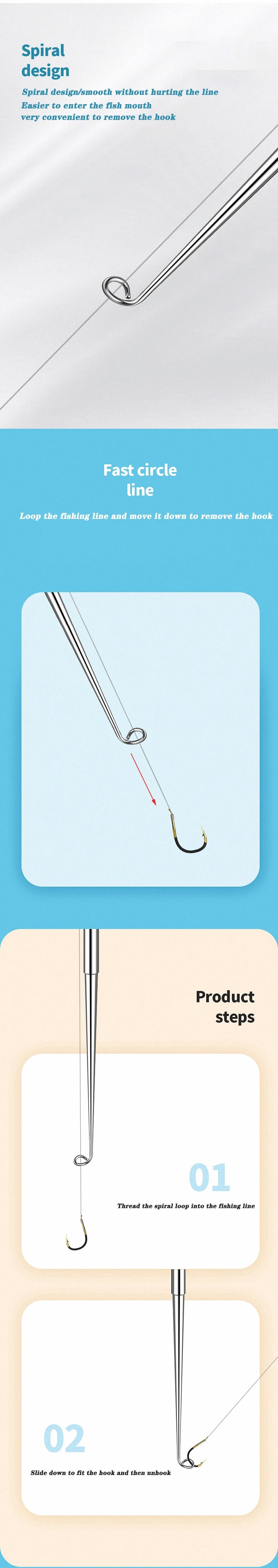 Krokkännare – snabb avhakare för fiskekrok