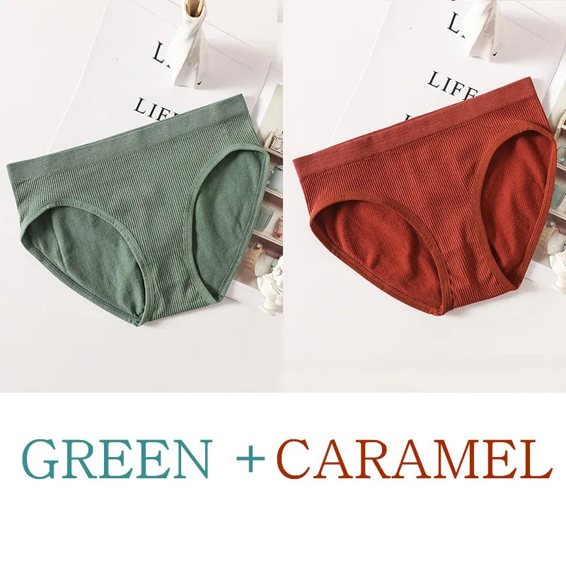 Trosor dam – sömlösa midjetrosor med full täckning, 2-pack