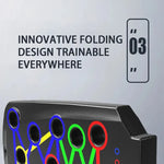 Push-up board set – multifunktionella armhävningshandtag, portabelt