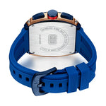 Klocka Olof (herrklocka med kalender, vattenskydd & silikonarmband)