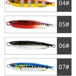 Metallinen jigi – heitto- ja jigikalastukseen meri- ja järvikalastukseen