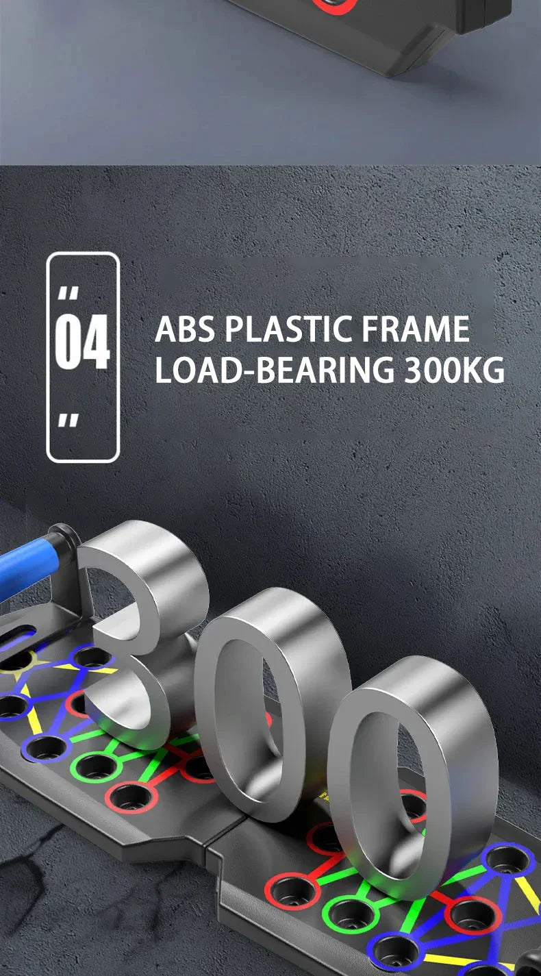 Push-up board set – multifunktionella armhävningshandtag, portabelt