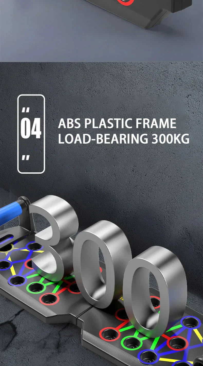 Push-up board set – multifunktionella armhävningshandtag, portabelt