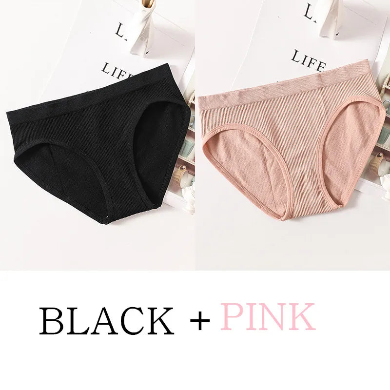 Trosor dam – sömlösa midjetrosor med full täckning, 2-pack