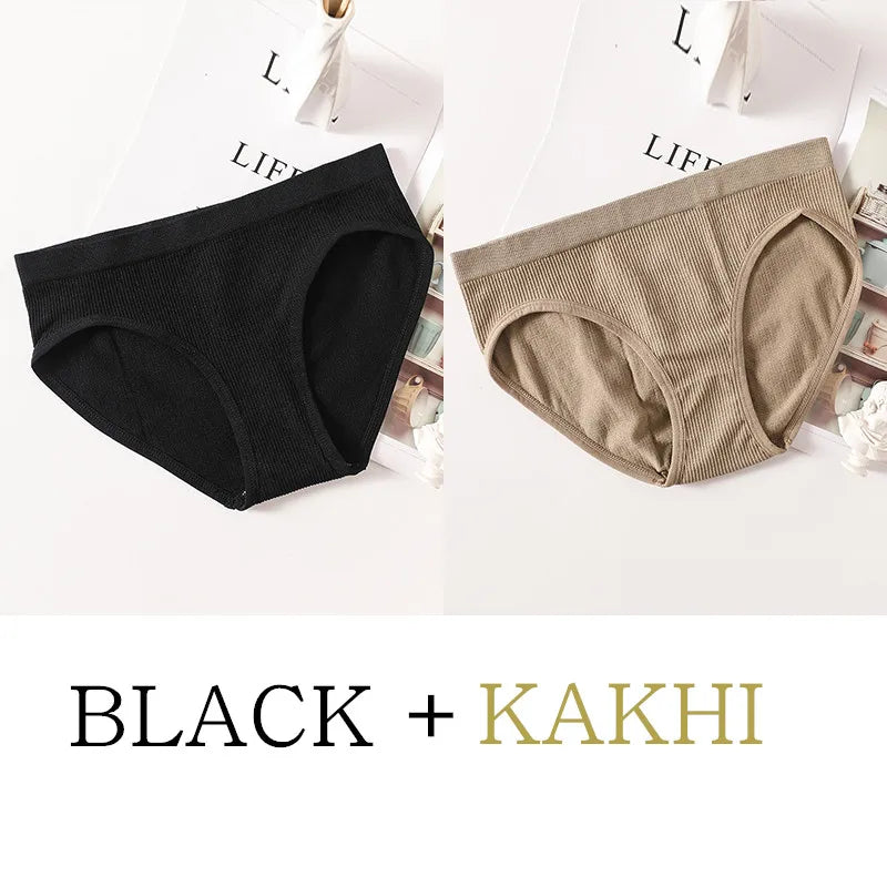 Trosor dam – sömlösa midjetrosor med full täckning, 2-pack