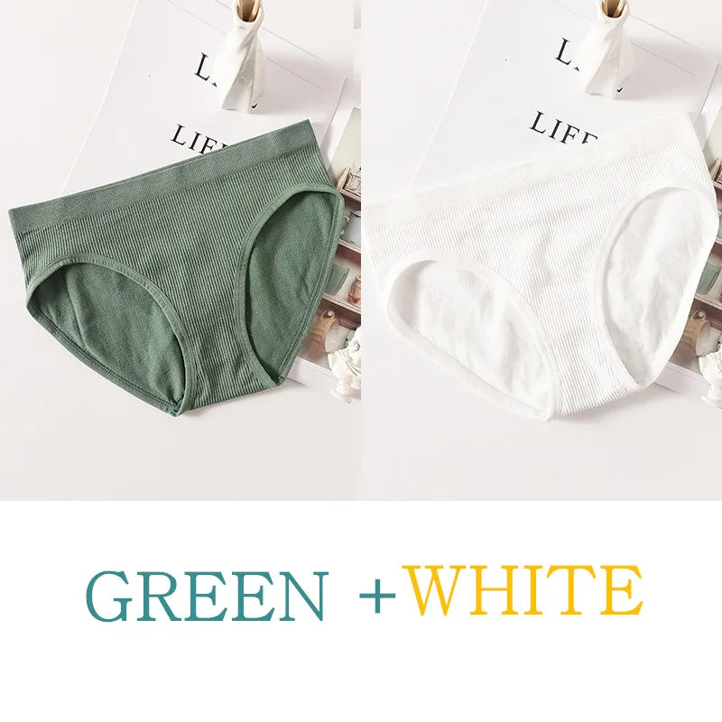 Trosor dam – sömlösa midjetrosor med full täckning, 2-pack