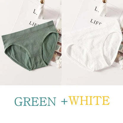 Trosor dam – sömlösa midjetrosor med full täckning, 2-pack