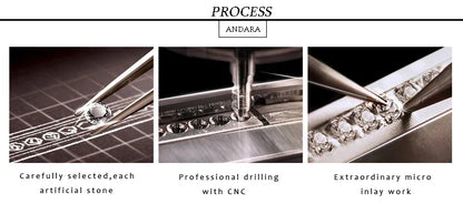 Ring Elise (klassisk ring med glittrande zirkonsten)