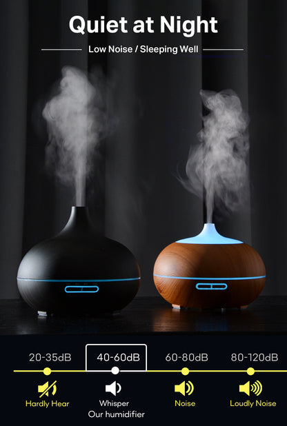 AromLuftfuktare™ – Ultrasonisk Diffuser med Fjärrkontroll
