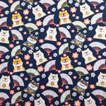 Kimono- & bomullstyg japansk stil – tyg för sömnad & patchwork