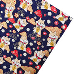 Kimono- & bomullstyg japansk stil – tyg för sömnad & patchwork