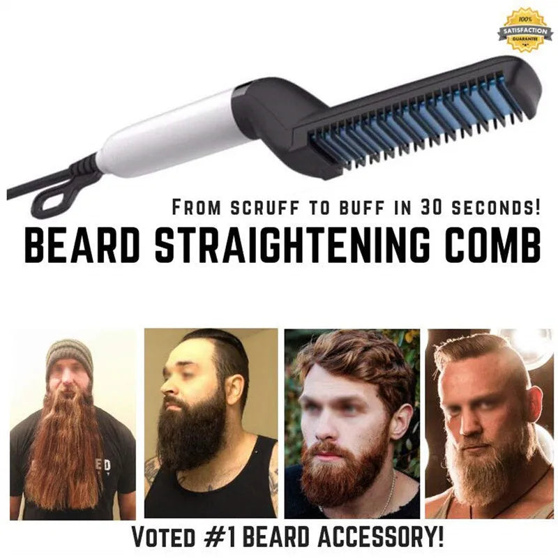 Beard Styling Comb™ – Sähkökäyttöinen monitoiminen partakampa miehille