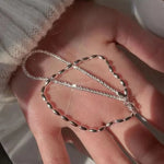 Armband Liv (dubbellager-armband med pärlor – enkel design)