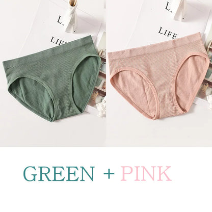 Trosor dam – sömlösa midjetrosor med full täckning, 2-pack