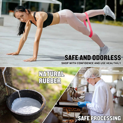 Gummiband träning – motståndsband för styrka, yoga & crossfit