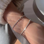 Armband Liv (dubbellager-armband med pärlor – enkel design)
