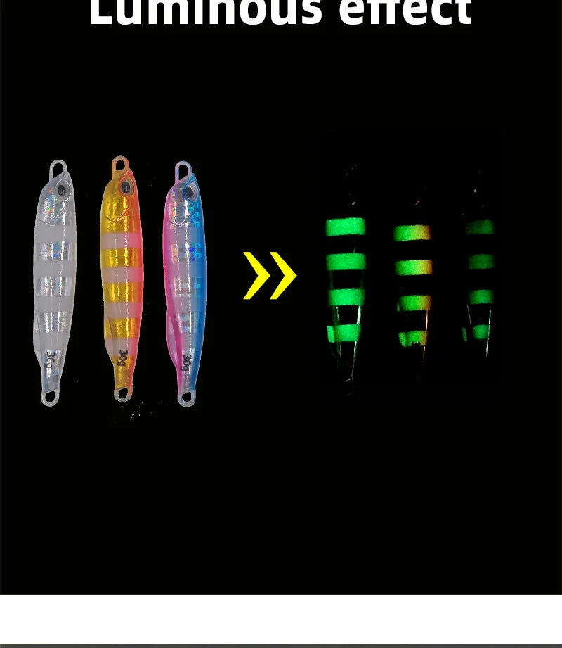 Metallinen jigi – heitto- ja jigikalastukseen meri- ja järvikalastukseen