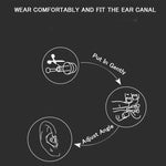 Sovproppar silikon – öronproppar mot snarkning & buller