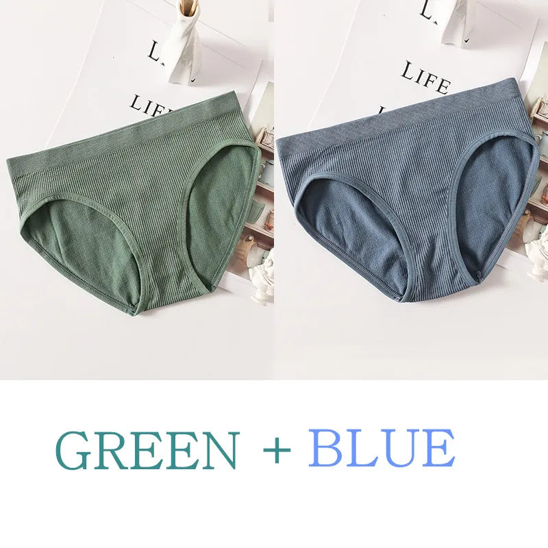 Trosor dam – sömlösa midjetrosor med full täckning, 2-pack